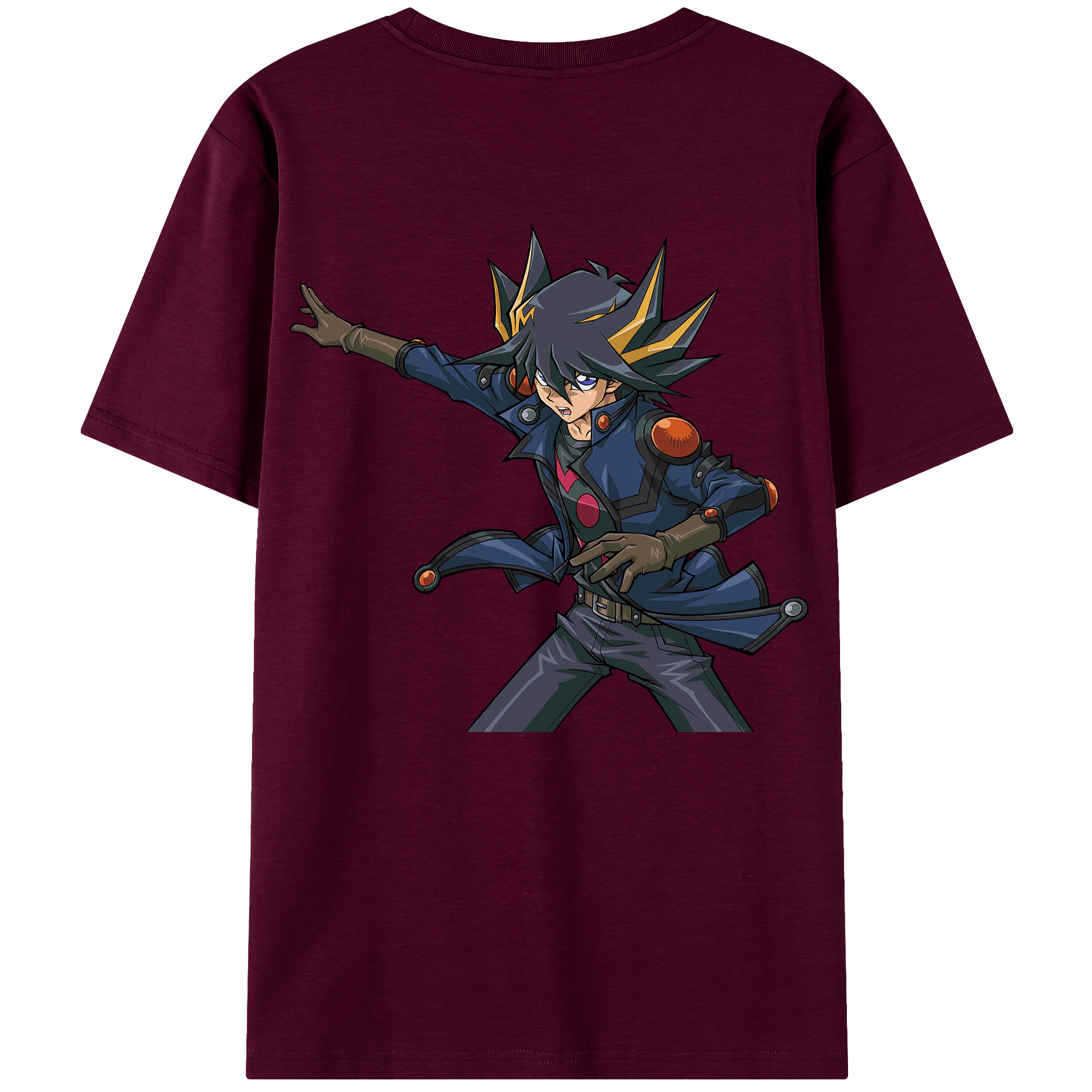 （画像用） 遊☆戯☆王 Yu-Gi-Oh! レディース半袖Tシャツ(バックプリント)